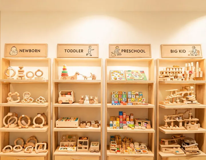 Age gateway toy selection