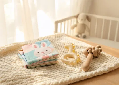 Newborn sensory gift set