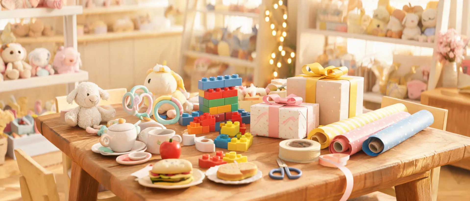 Toy gift occasions and age stages