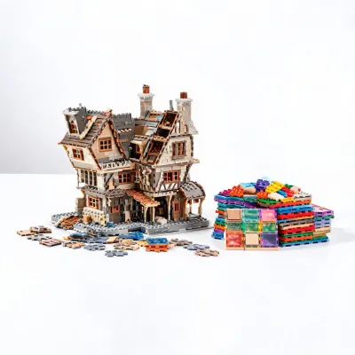 harry potter 3d puzzle the burrow